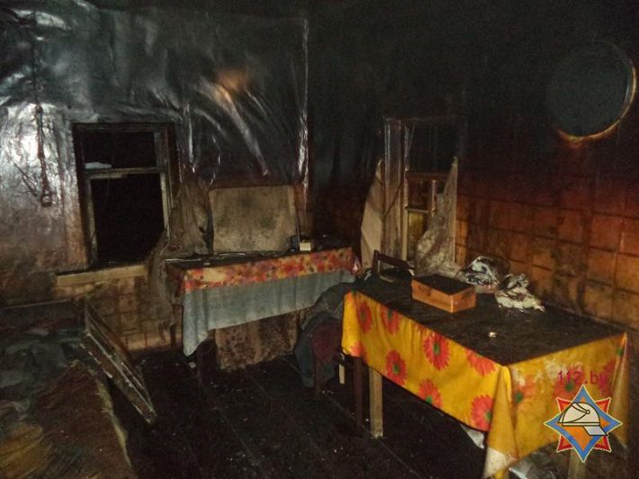 Отец и сын погибли на пожаре в Кормянском районе