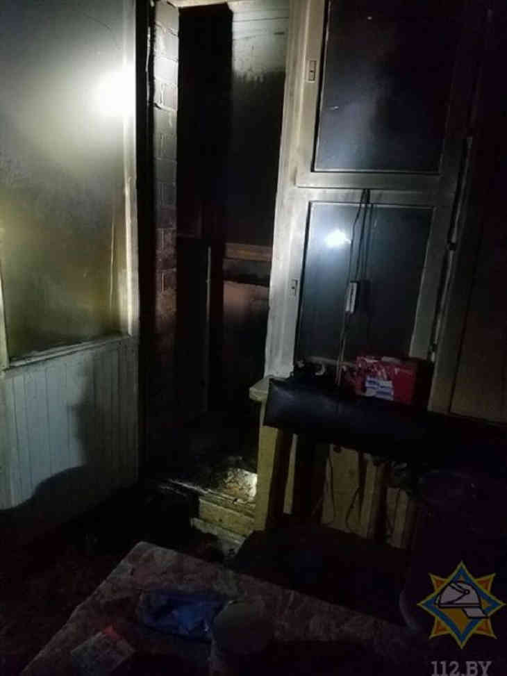 На пожаре в Минске спасены два человека‍