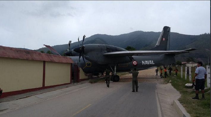 В Перу военный самолет врезался в полицейскую базу