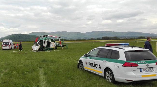 Разбился вертолет МВД - погибло два человека