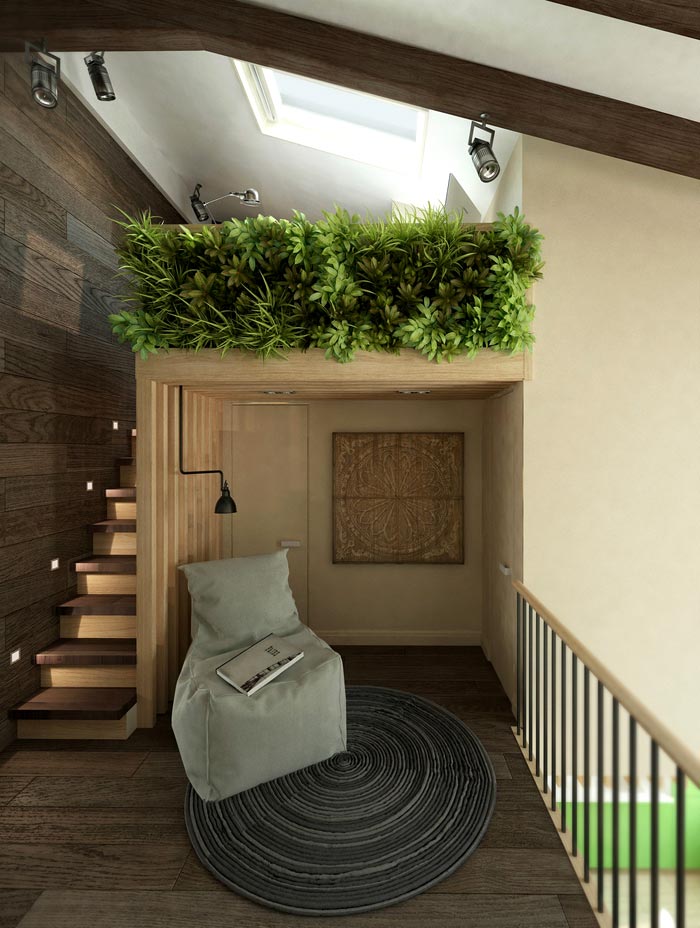 Вертикальное озеленение интерьера квартиры