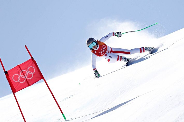 Чешская горнолыжница Ледецкая победила на Олимпиаде в супергиганте‍