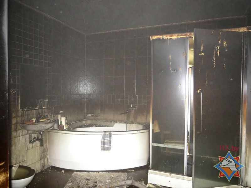 МЧС: Потушена баня в квартире на 17-м этаже в Минске