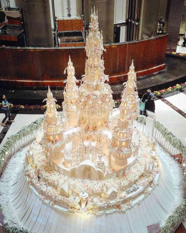 Сложнейшие свадебные торты от кондитеров из Индонезии