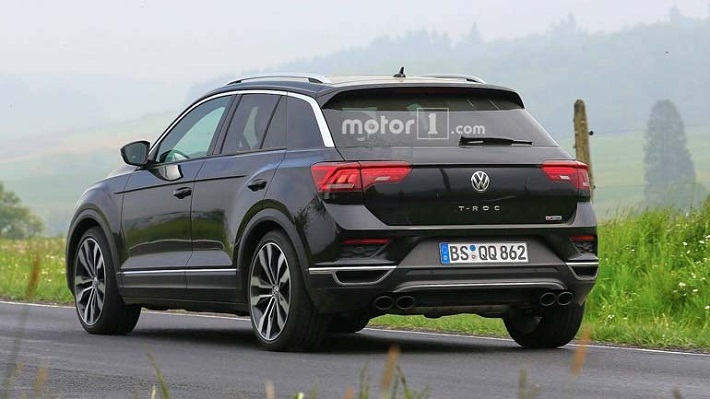 «Заряженный» Volkswagen T-Roc R проходит испытания в Нюрбургринге