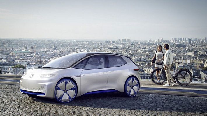 Volkswagen рассказал о дизайне электрического хэтчбека I.D