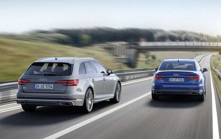 Компания Audi представила обновленные седан A4 и универсал A4 Avant‍