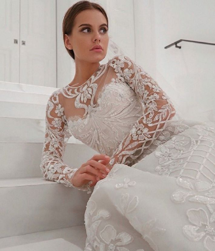 Дарья Клюкина в свадебном платье: «Я готова»