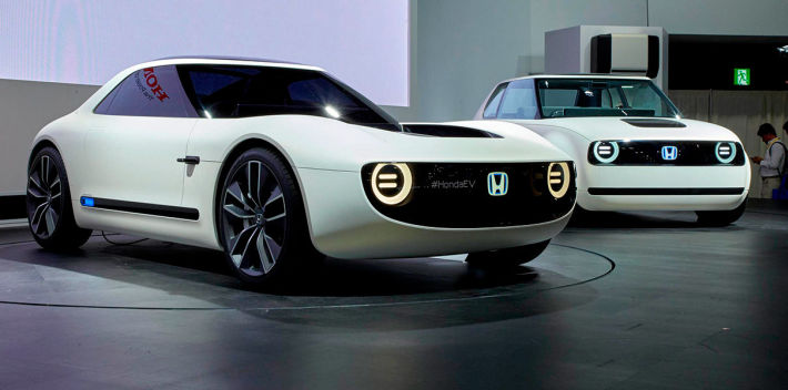 Honda электромобиль модели