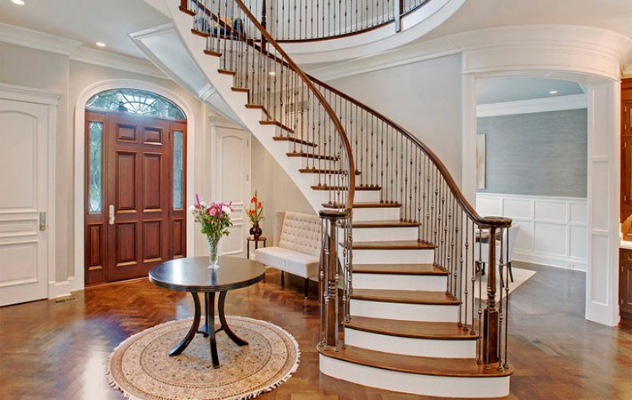 Как сделать красивую лестницу в доме 