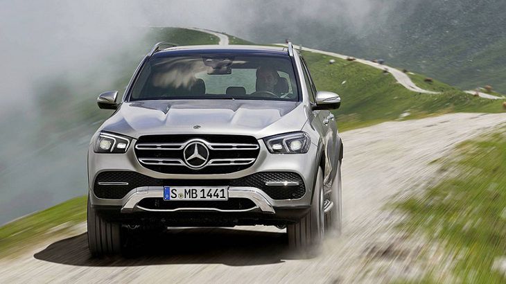 Мерседес-бенз представил новое поколение кроссовера GLE