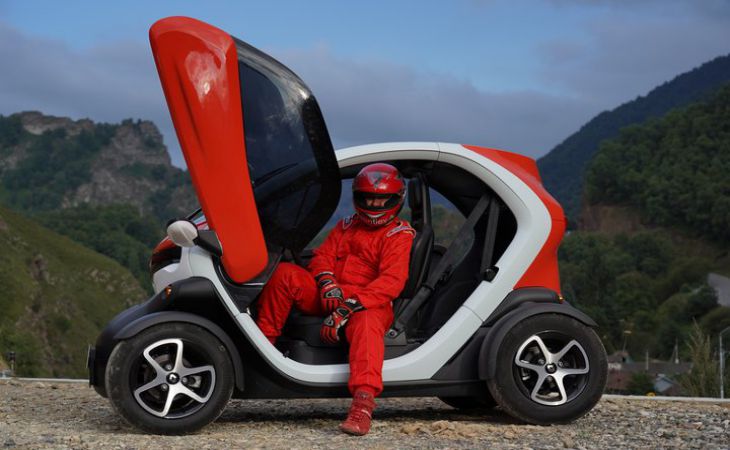 Во время тестов электромобиль Renault Twizy установил новый рекорд