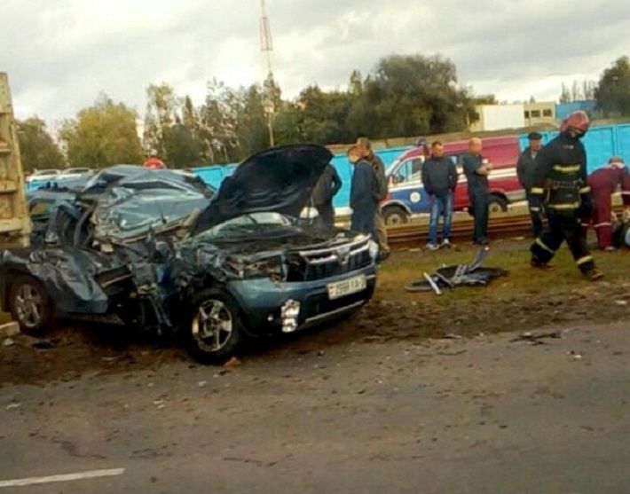 Авария с мазом