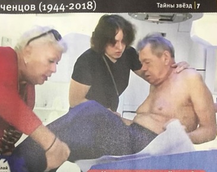 Появилось предсмертное фото Николая Караченцова в больнице