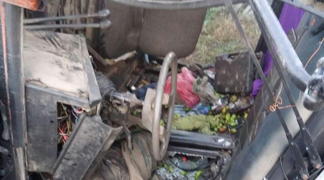 Под Столином перевернулся трактор: пострадала семья тракториста 
