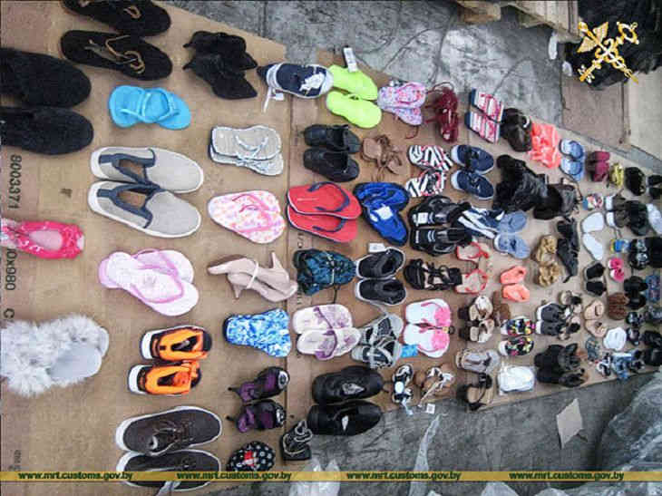 Минские таможенники изъяли партию одежды и обуви на 140 тыс. руб.