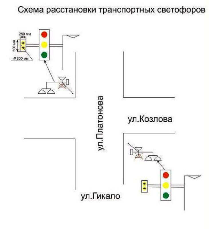 В Минске установят экспериментальные светофоры