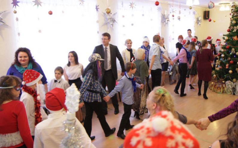 Сладкие подарки от Минсвязи получили воспитанники Детского городка в Минске