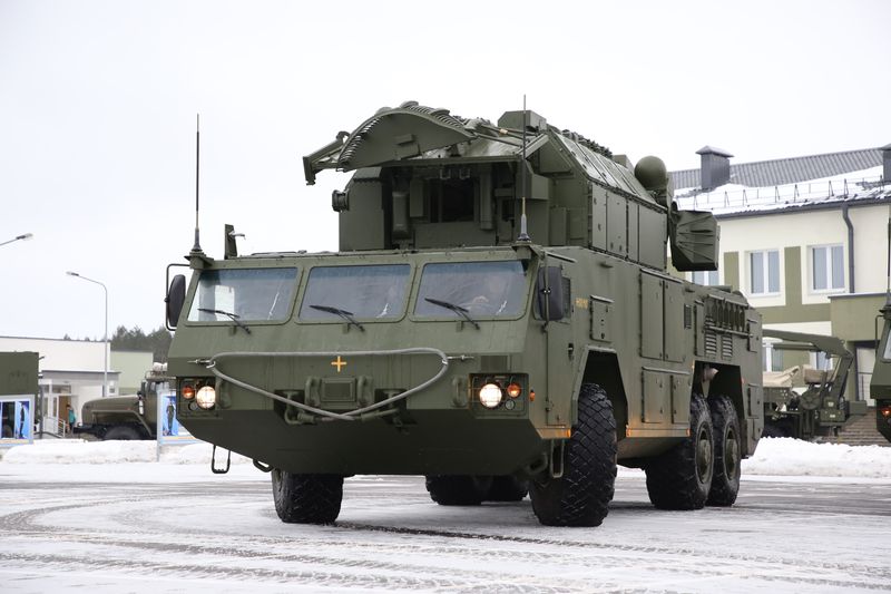 Батарея ЗРК «Тор-М2» поступила на вооружение полка, который охраняет БелАЭС