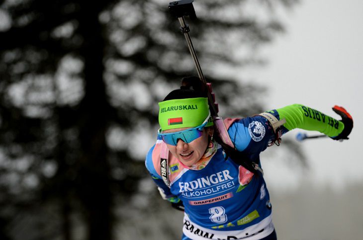 Кривко вошла в число самых быстрых и метких биатлонисток КМ