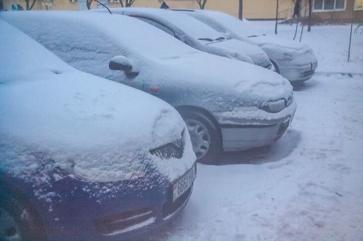 ГАИ предупреждает об ухудшении дорожных условий