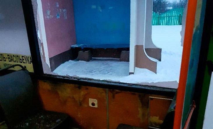 Автобус Гомель-Крупец попал в ДТП