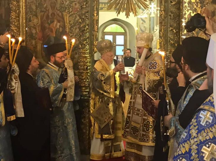 Патриарх Варфоломей вручил томос Православной церкви Украины