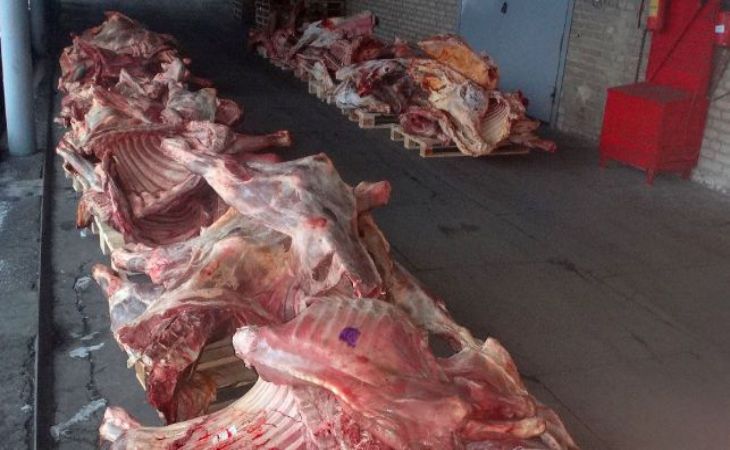 Витебские таможенники задержали на границе фуру с небезопасным мясом 