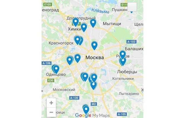 В Москве появилась карта помоек, из которых можно поесть