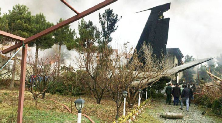 Под Тегераном разбился Boeing 707: погибли люди