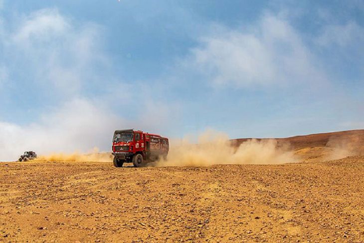 МАЗ финишировал вторым на седьмом этапе «Дакара-2019»