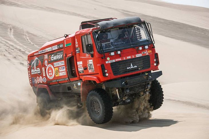 Сергей Вязович занял второе место на девятом этапе Дакара-2019