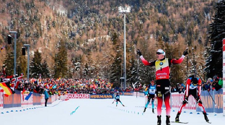 Биатлон. Бё выиграл масс-старт на этапе КМ в Рупольдинге