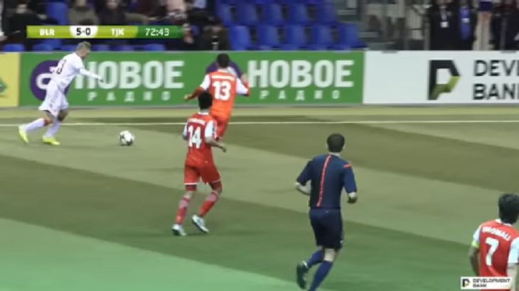 Футбол. Кубок развития. Белорусы разгромили таджиков