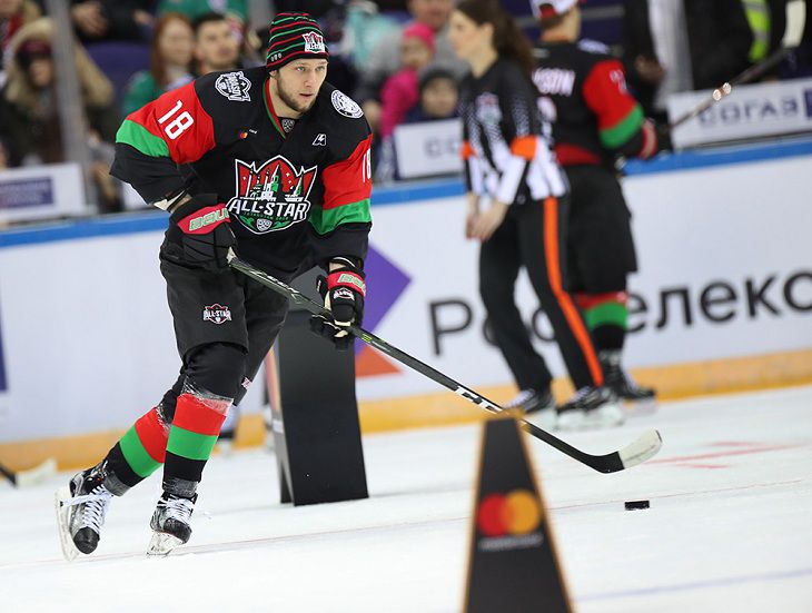Защитник Динамо-Минск Кристиан Хенкель принял участие в Матче звезд КХЛ
