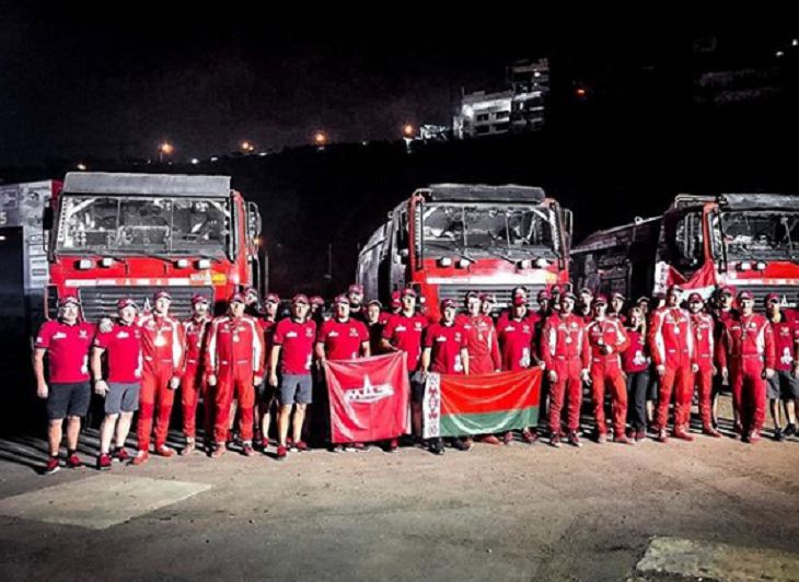 Вязович: командный результат МАЗов на Дакаре-2019 удовлетворительный