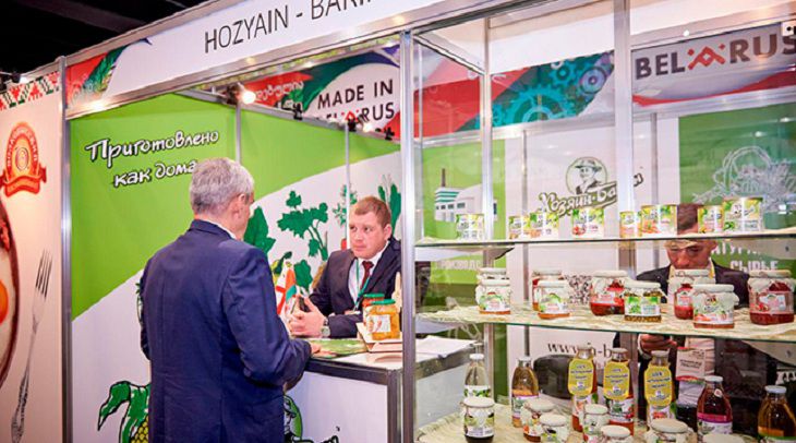 Белорусские продукты питания в этом году представят на выставках более чем в 20 странах