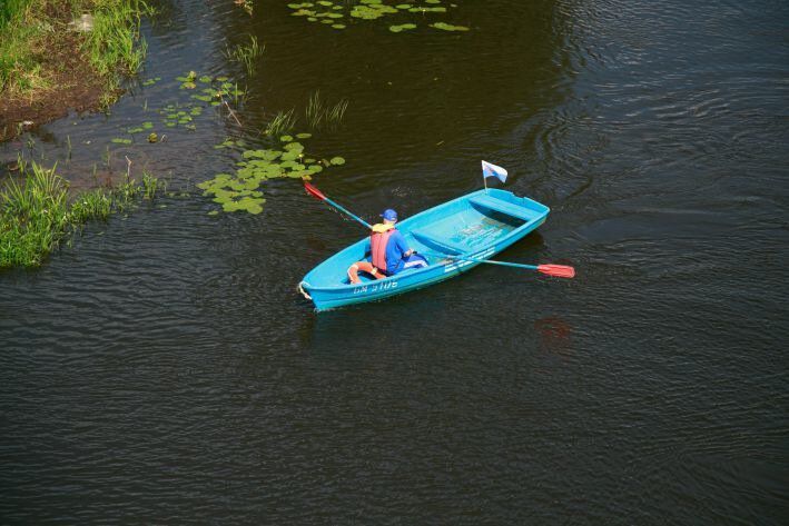 Пьяная женщина переплывала Криницу ради машины