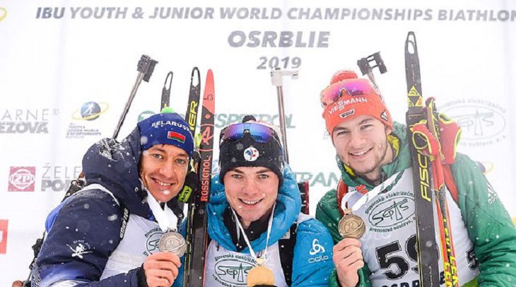 Белорус завоевал серебро юниорского ЧМ по биатлону