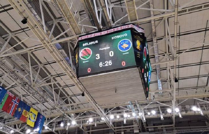 Белорусы победили на старте квалификации ЧМ по мини-футболу