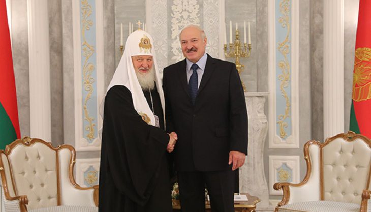 Лукашенко поздравил Кирилла с десятилетием со дня Патриаршей интронизации