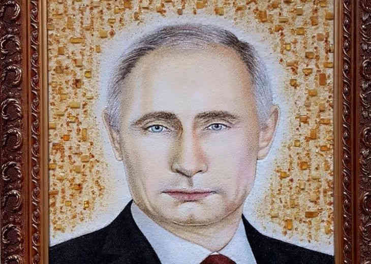 В Гродно художник продавал портреты Владимира Путина, все закончилось конфликтом