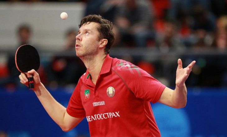 Белорус Владимир Самсонов занял второе место на Кубке Европы по настольному теннису
