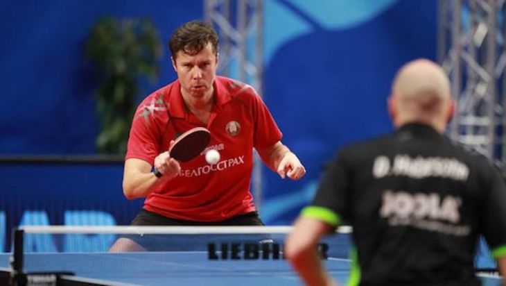 Белорус Владимир Самсонов вышел в финал Кубка Европы по настольному теннису