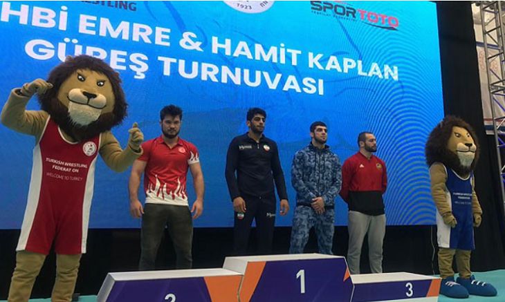 Белорусские борцы завоевали четыре медали на турнире в Стамбуле