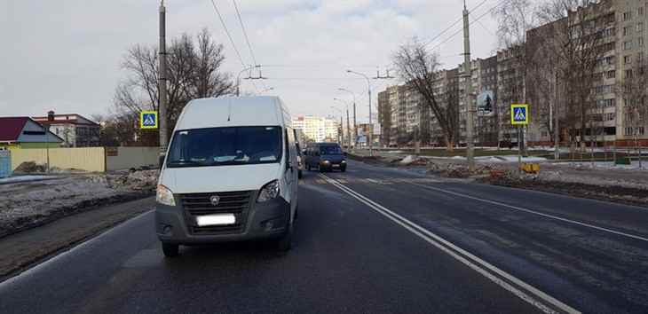 ДТП в Гомеле: пенсионер оказался под колесами микроавтобуса
