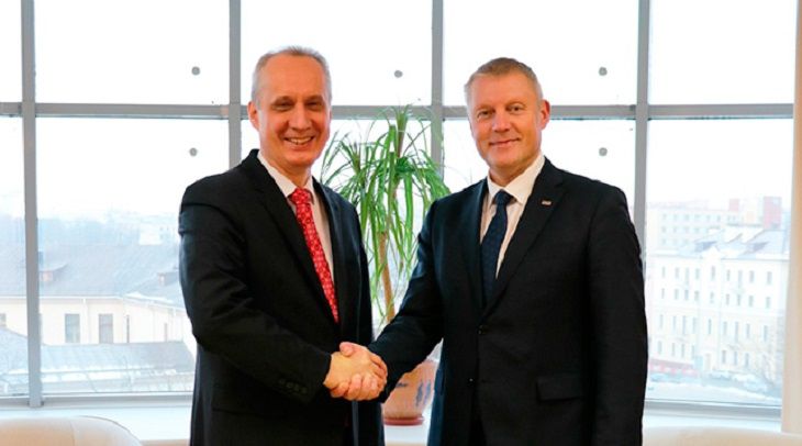 Минск и Рига обсудили кое-что  