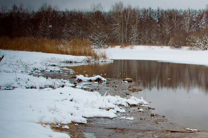В Житковичском районе обнаружили тело провалившегося под лед мужчины