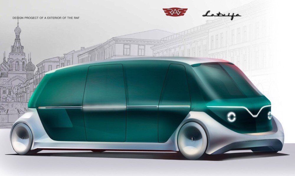 Опубликованы первые изображения возрожденного микроавтобуса РАФ Опубликованы первые изображения возрожденного микроавтобуса РАФ
