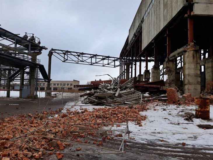 В Минске обрушилась стена здания «Интеграл», есть погибшие